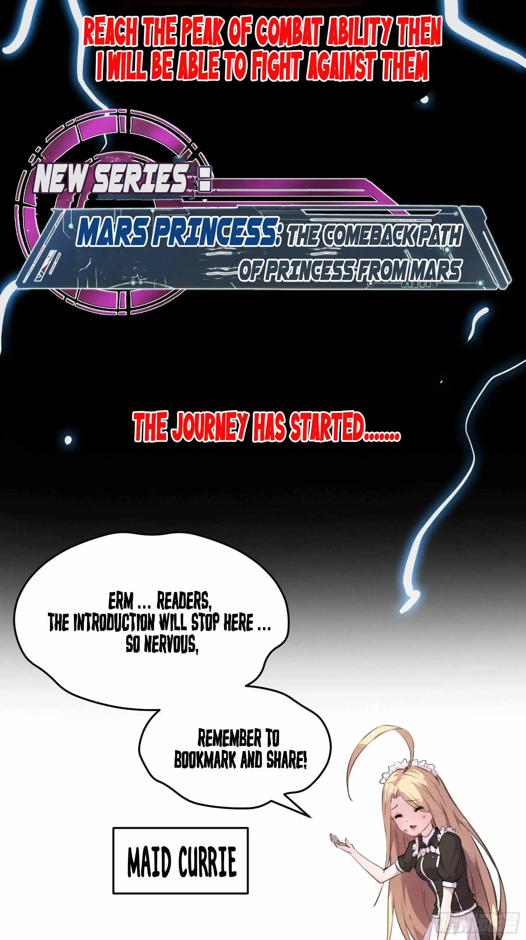 The Comeback path of Princess from Mars Chapter 0 19